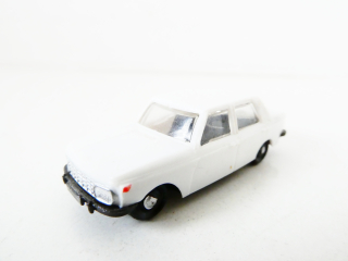 H0 VEB Modell-Konstrukt Osobní automobil Wartburg 353 bílý PĚKNÝ STAV
