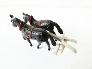 H0 SET Figurky - Koňské spřežení bez vozu