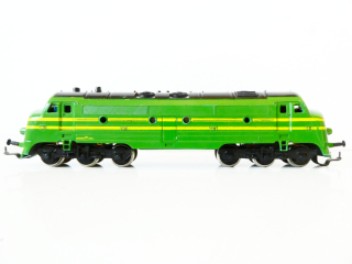 H0 PIKO Dieselová lokomotiva NOHAB 204001 DSB OSVĚTLENÁ PĚKNÝ STAV