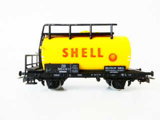 H0 PIKO Cisternový vůz 583 439 SHELL DB PĚKNÝ STAV