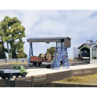 H0 Auhagen 11401 Portálový překládací jeřáb - NOVÁ STAVEBNICE NEOTEVŘENÁ