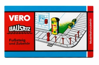 TT/H0 VERO 2/54 Stavebnice - Chodníky a příslušenství NEPOUŽITÁ