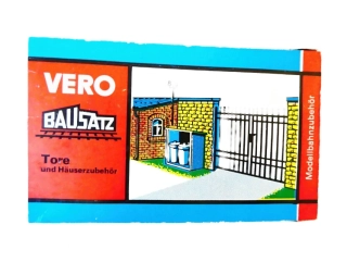 H0/TT VERO 2/56 Stavebnice - Vrata a příslušenství domu NEPOUŽITÁ