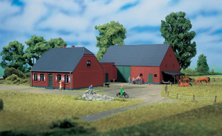 H0 Auhagen 11395 Stavebnice - Holandský statek - NOVÁ KOMPLETNÍ STAVEBNICE