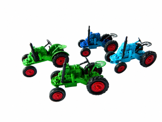 N Busch SET 4 ks Traktor Famulus RS 14/30 PĚKNÝ STAV