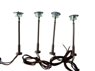 TT VERO Pouliční lampa 5 cm SET 4 ks PĚKNÝ STAV