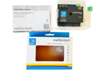 ESU 51832 SWITCH PILOT 3 Servo – DCC dekodér pro 8 servomotorů NOVÝ v krabičce s návodem