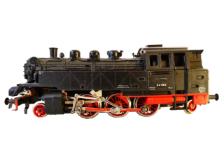 H0 PIKO Parní lokomotiva BR 64 180 DR OSVĚTLENÁ PĚKNÝ STAV