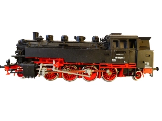 H0 PIKO Parní lokomotiva BR 86 1800-1 DR PĚKNÝ STAV