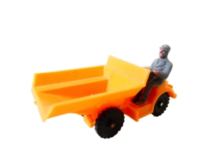 H0 VEB PLASTICAR Stavební dumper Waran s řidičem