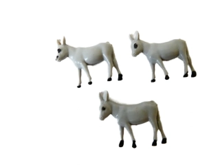 H0 Figurky 3 ks - Osel
