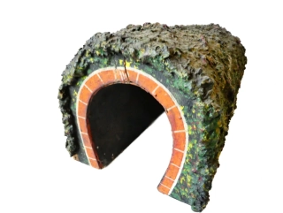 H0 Tunel jednokolejný masivní 30,5 x 15 x 14 cm