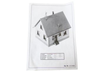 H0 FALLER 213 858 STAVEBNICE Rodinný dům NOVÁ