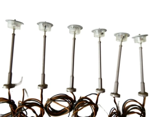 TT VERO SET 6 ks Pouliční lampa 5 cm PĚKNÝ STAV