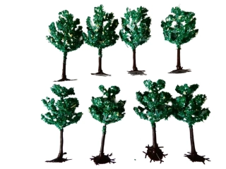 VERO Strom listnatý kvetoucí s kořeny - 8 ks ( 6,5 cm )