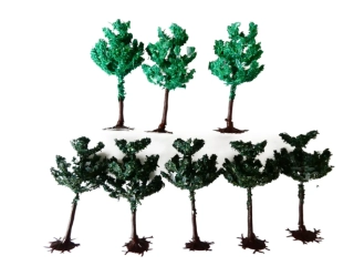 VERO Strom listnatý s kořeny - 8 ks ( 6,5 cm )