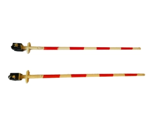 H0 SET 2 ks Náhradní závora k železničnímu přejezdu 11 cm