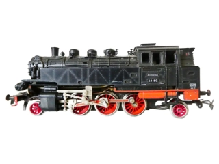 H0 GÜTZOLD Parní lokomotiva BR 64 180 DR NA SERVIS (svítí, dozadu se snaží jet, dopředu stojí)