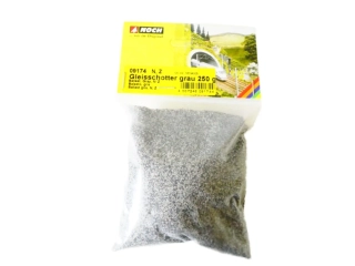 NOCH 09174 N/Z - Štěrk šedý, frakce 0,1-0,6 mm (250g) NOVÉ orig. balení