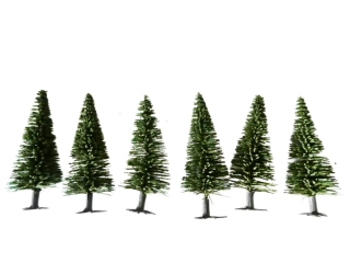 Strom jehličnatý s kořeny - 6 ks ( 8 cm ) TOP STAV