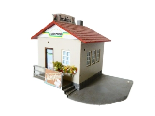 TT/H0 AUHAGEN Domek s občerstvením Imbiss