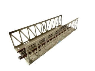 H0 Märklin 7162 Kovový příhradový most M-Gleis 180 x 60 x 45 mm PĚKNÝ STAV