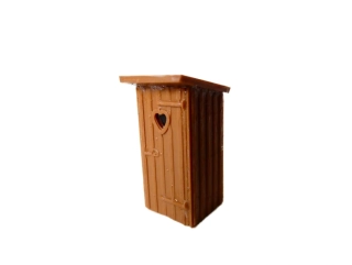 TT/H0 Venkovní toaleta - WC - kadibudka
