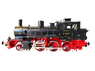 H0 Liliput Parní lokomotiva BR 91 1008 DR PĚKNÝ STAV