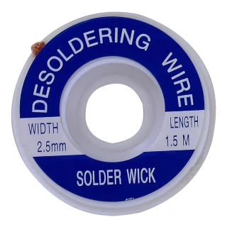 WICK Splétaná odpájecí páska 2,5 mm NOVÉ