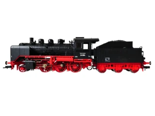 H0 FLEISCHMANN 414201 Parní lokomotiva BR 24 004 DR OSVĚTLENÁ TOP STAV NEPOUŽITÁ v originální krabičce s průvodním listem